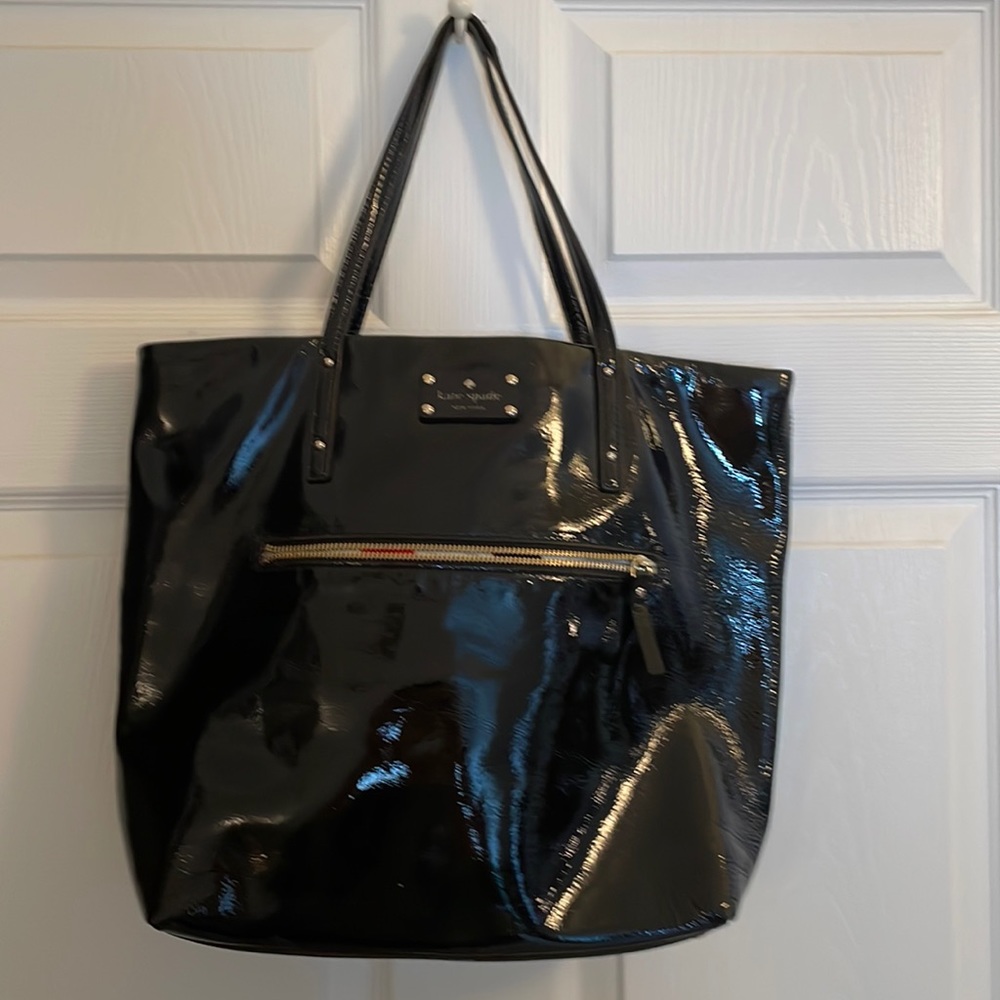 COPY - Kate Spade harmony patent tote, EUC, looks brand new!